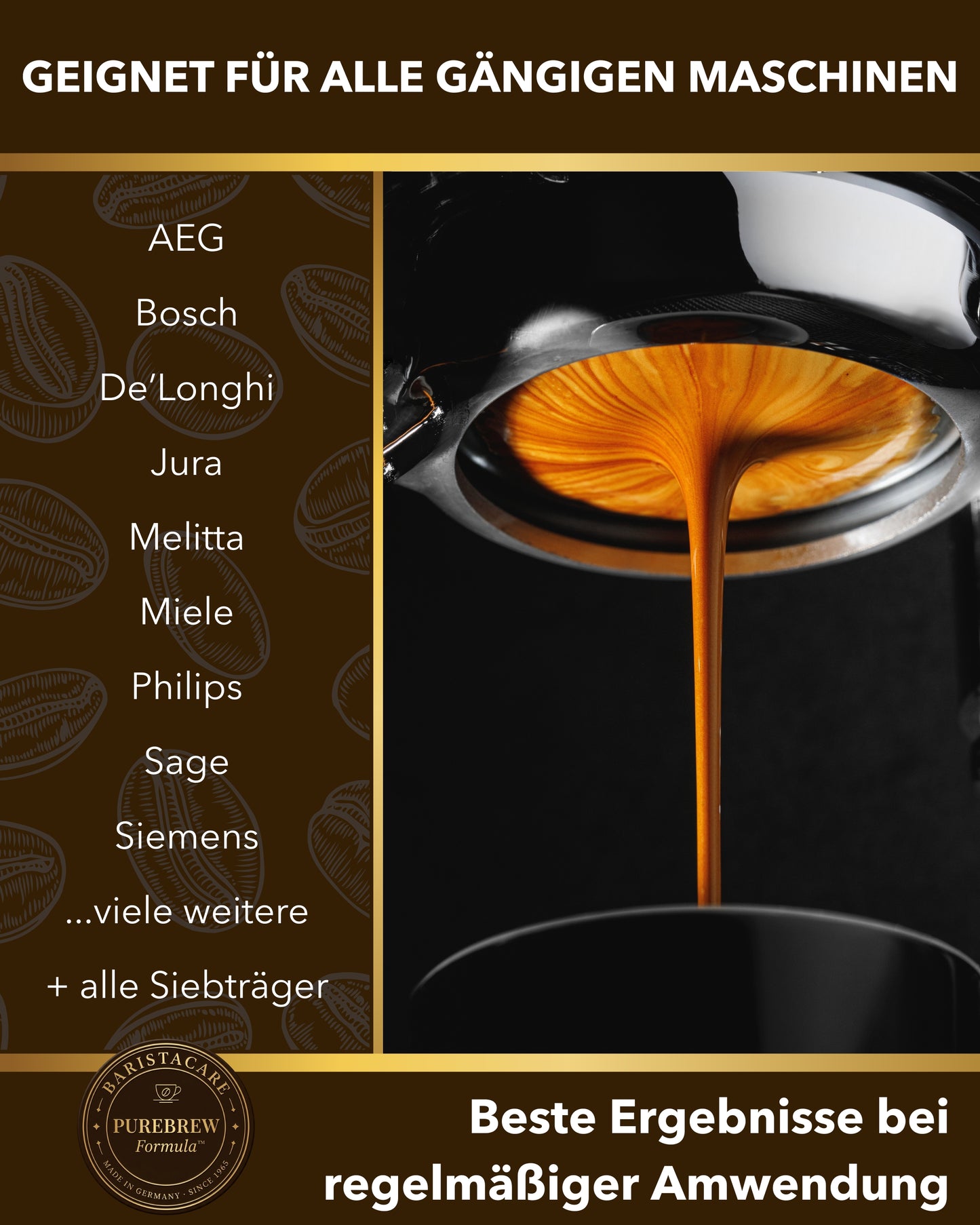 BaristaCare 2-Phasen-Reinigungstabletten Kaffeevollautomat 40 × 3,5g